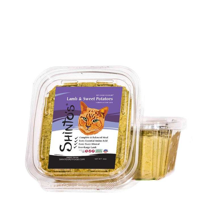 Shinto’s Lamb & Sweet Potato Fresh Cat Food