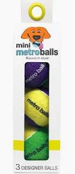 MetroBalls Dog Tennis Balls – 3 Pack