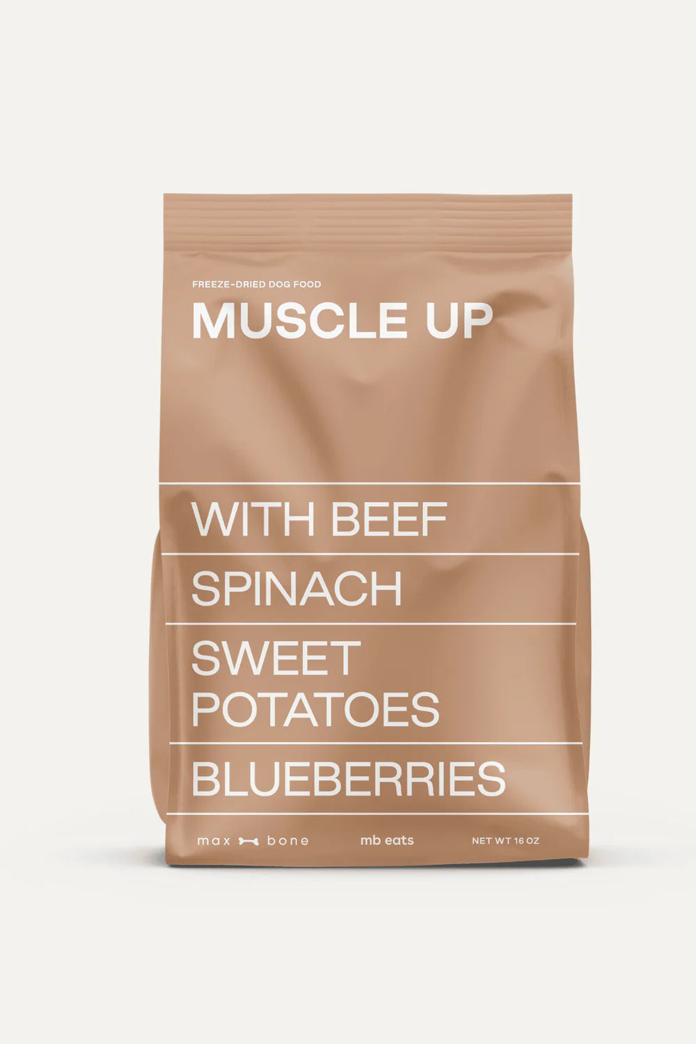 Muscle Up Beef Recipe - Freeze-Dried Dog Food Nibs