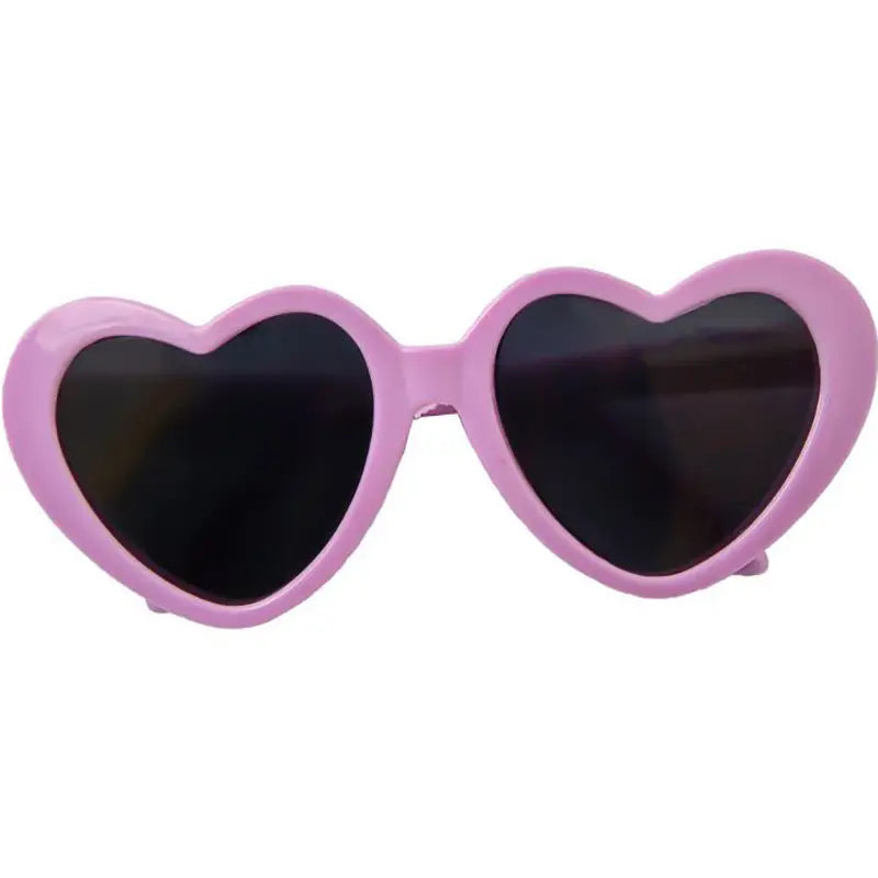 Heart-Shaped Glasses for Small Dogs & Cats