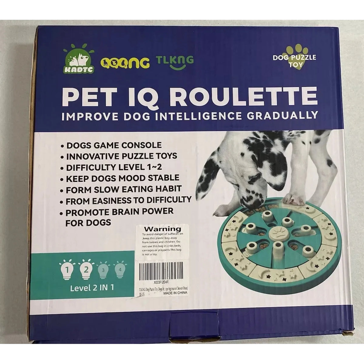 Dog IQ Roulette Puzzle