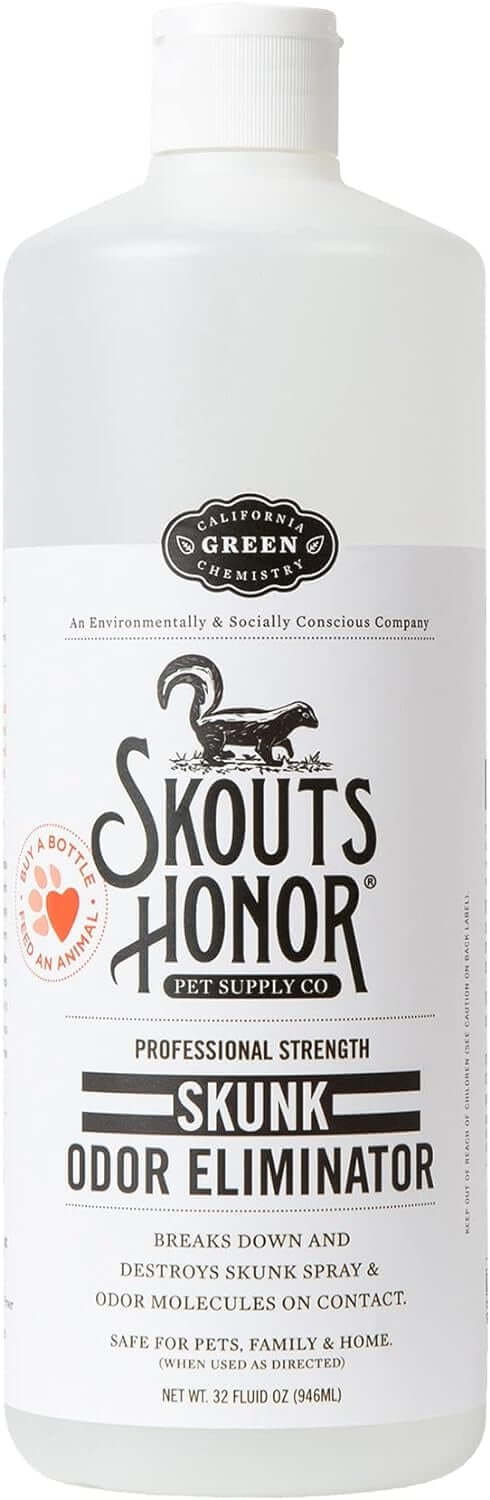 Skout’s Honor Professional Strength Skunk Odor Eliminator