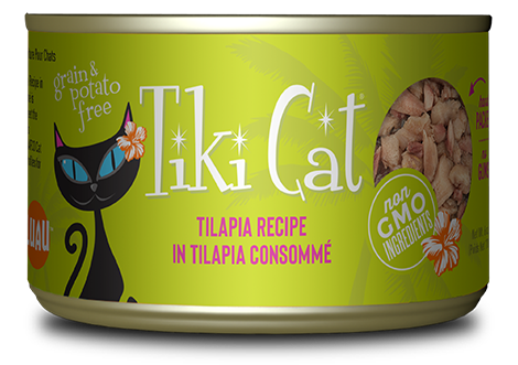 Tiki Cat Tilapia Recipe in Tilapia Consomme 2.8 oz