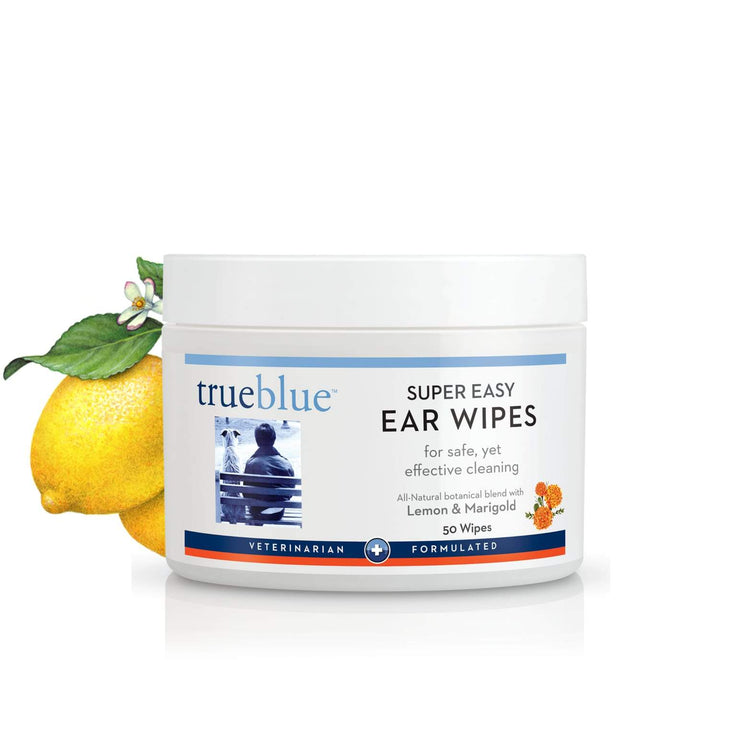 TrueBlue Super Easy Ear Wipes – Dogs & Cats