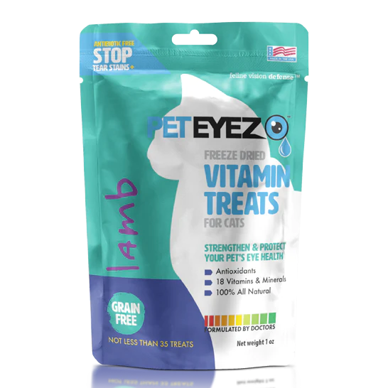 PetEyez Freeze-Dried Vitamin Treats for Dogs – Eye Health Support, Grain-Free