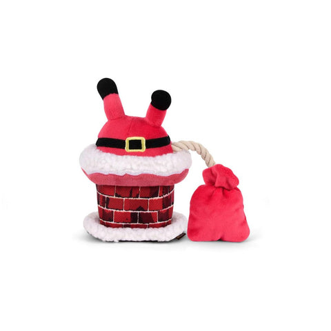 P.L.A.Y. Clumsy Claus Christmas Dog Toy
