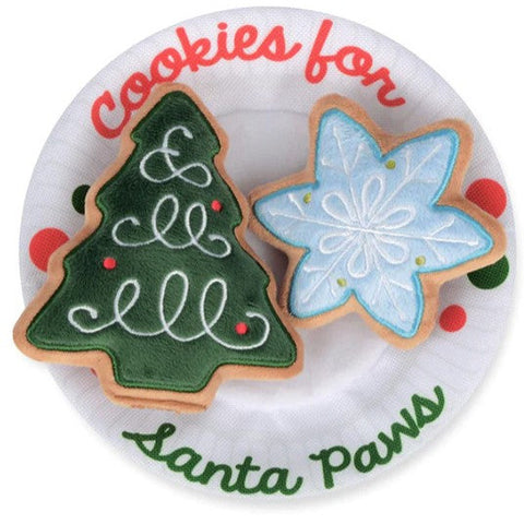 P.L.A.Y. Christmas Eve Cookies Holiday Dog Toy