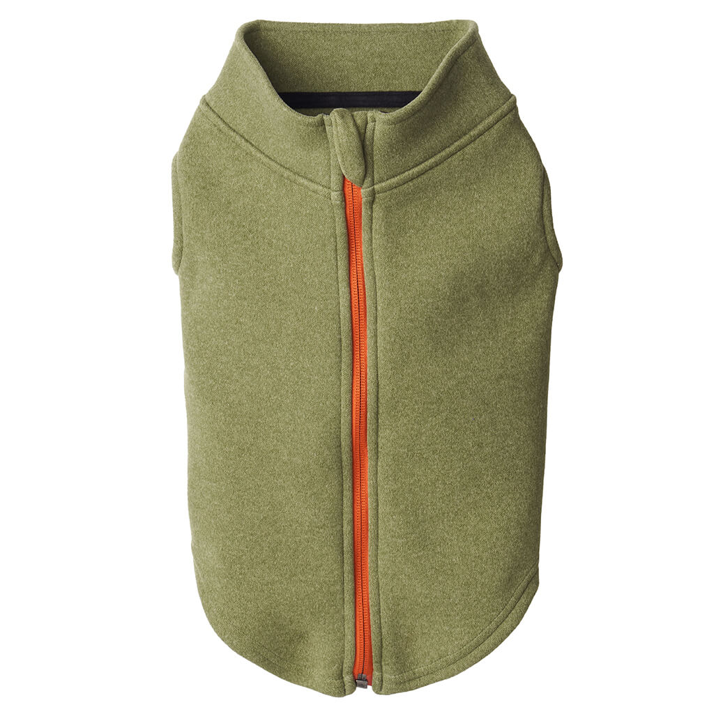 Gooby Zip Up Microfiber Dog Fleece