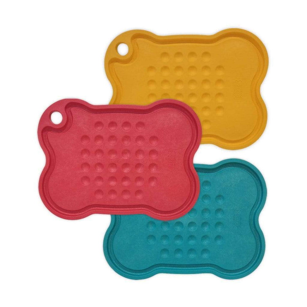 The Original mine Pet Platter - Red Yellow Blue