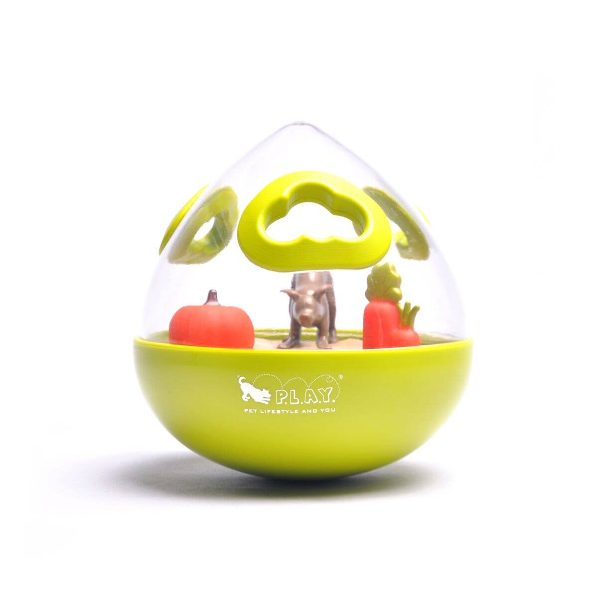 P.L.A.Y. Wobble Ball 2.0 – Interactive Treat Dispensing Dog Toy
