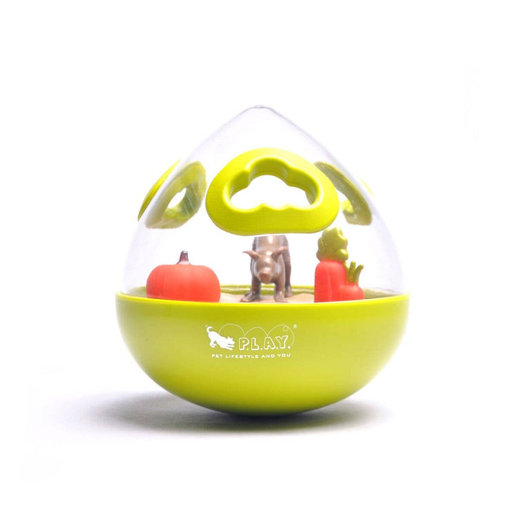 P.L.A.Y. Wobble Ball 2.0 – Interactive Treat Dispensing Dog Toy