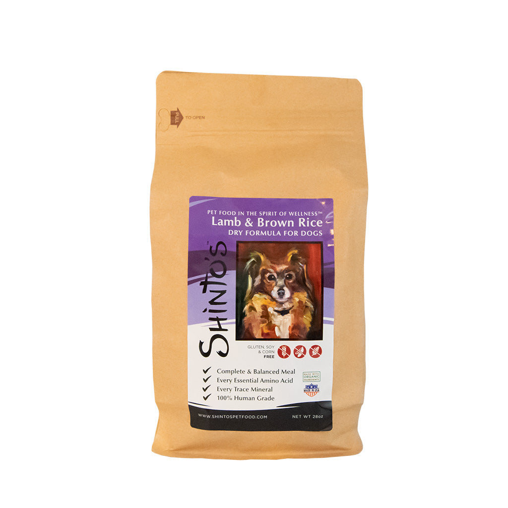 Shinto's Dog Dry Food - Lamb & Brown Rice Recipe