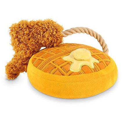 P.L.A.Y. Chicken Woofles Plush Dog Toy
