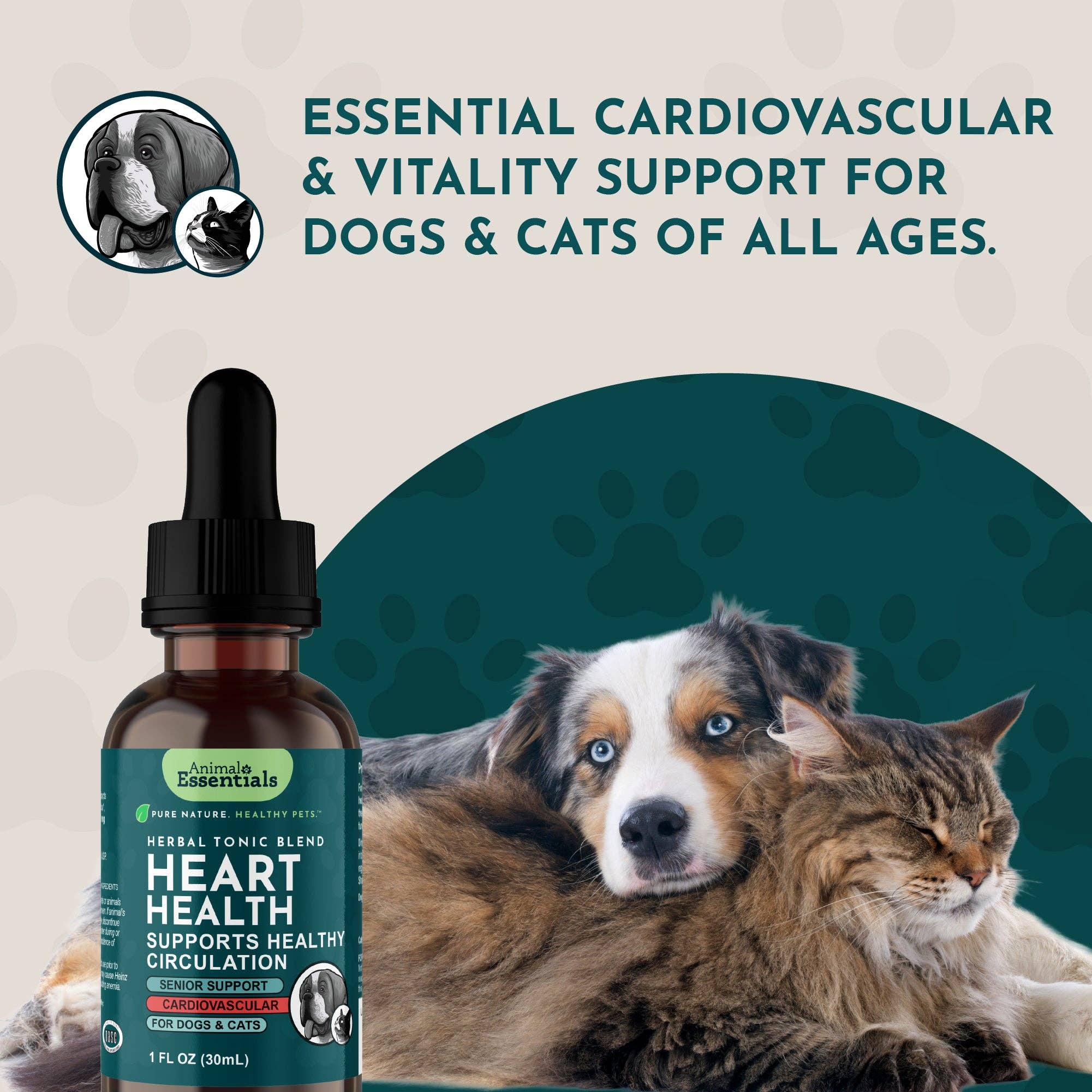 Heart Health Herbal Tonic Blend | Supports Cardiovascular Function