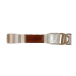 Local Beach Stripe Adjustable Dog Collar – Tan