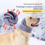Pet Food Culture Calming Dog Head Wrap & Ear Cover