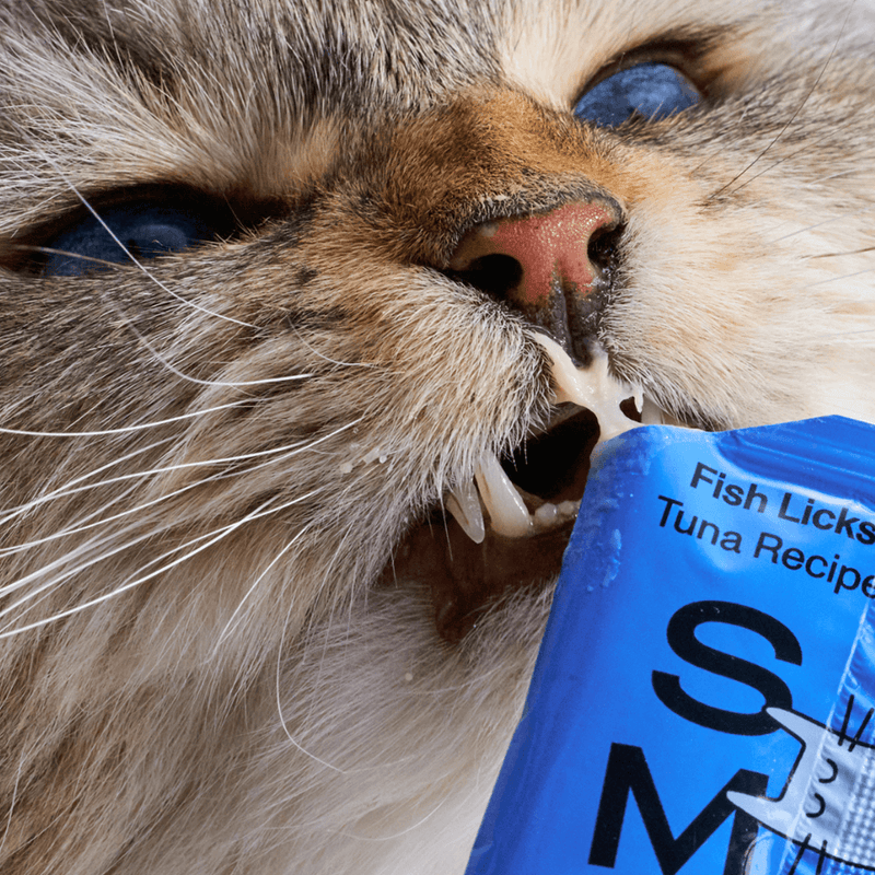 👅 Fish Licks Supports Skin & Coat - Tuna (8 count)