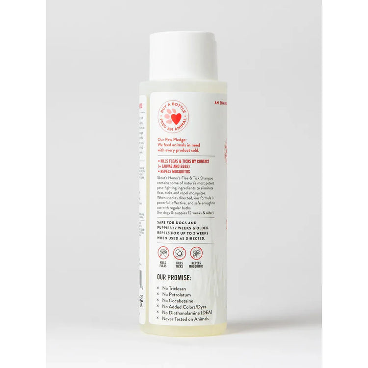 Skout’s Honor Flea & Tick Dog Shampoo – 16 oz