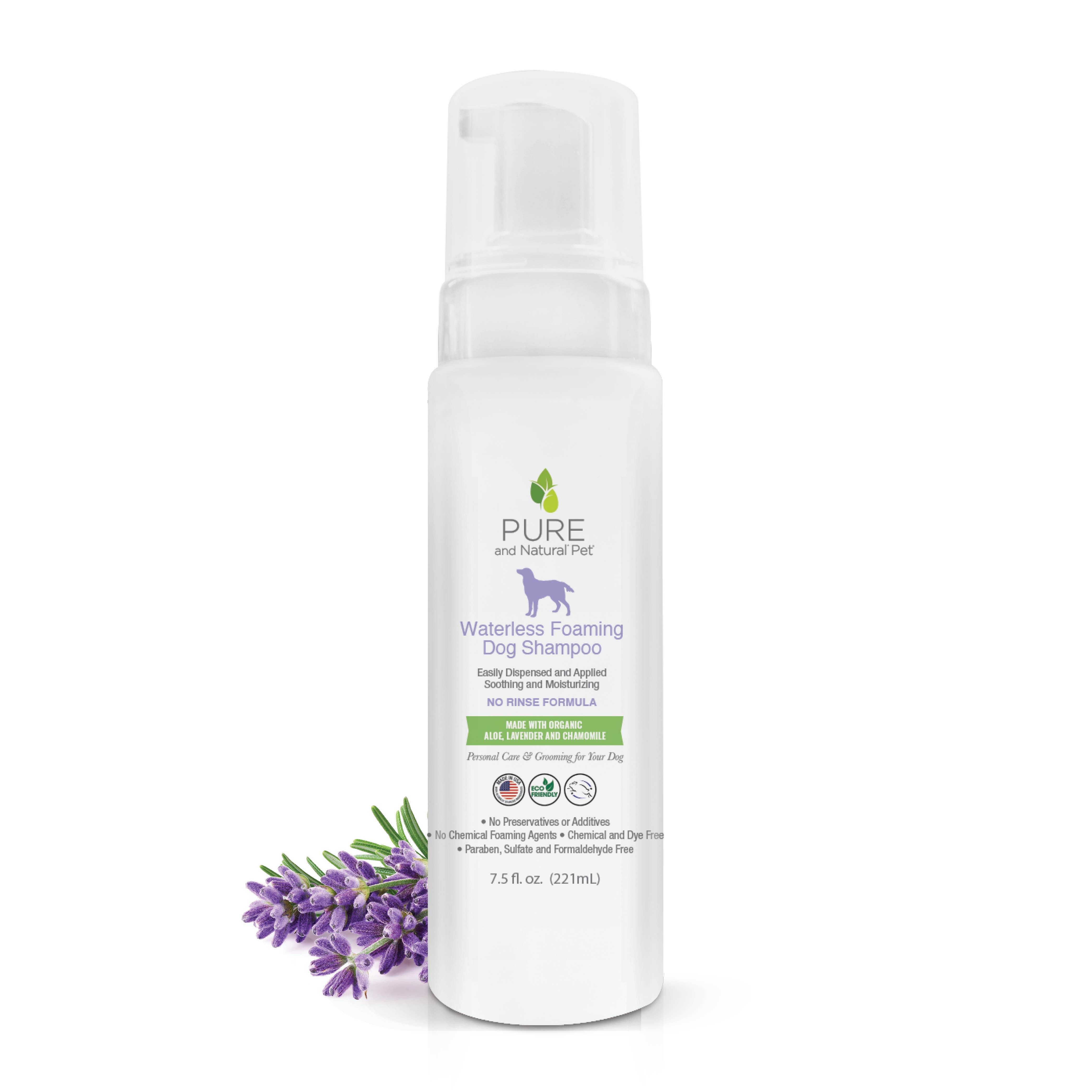 Waterless Foaming Dog Shampoo (Lavender)