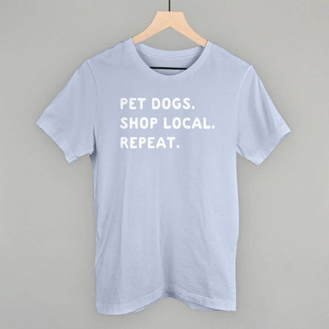 Ivy + Cloth Pet Dogs, Shop Local, Repeat T-Shirt