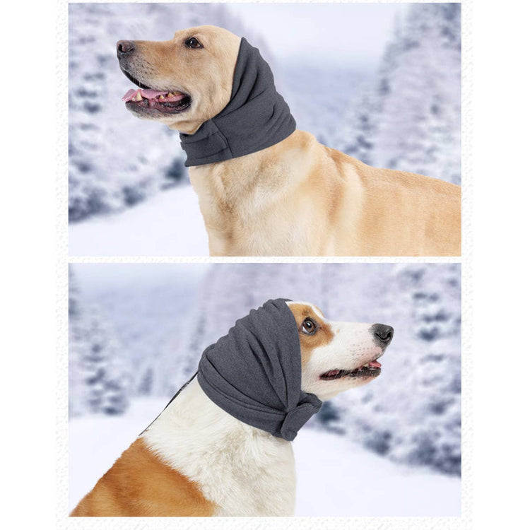 Pet Food Culture Calming Dog Head Wrap & Ear Cover