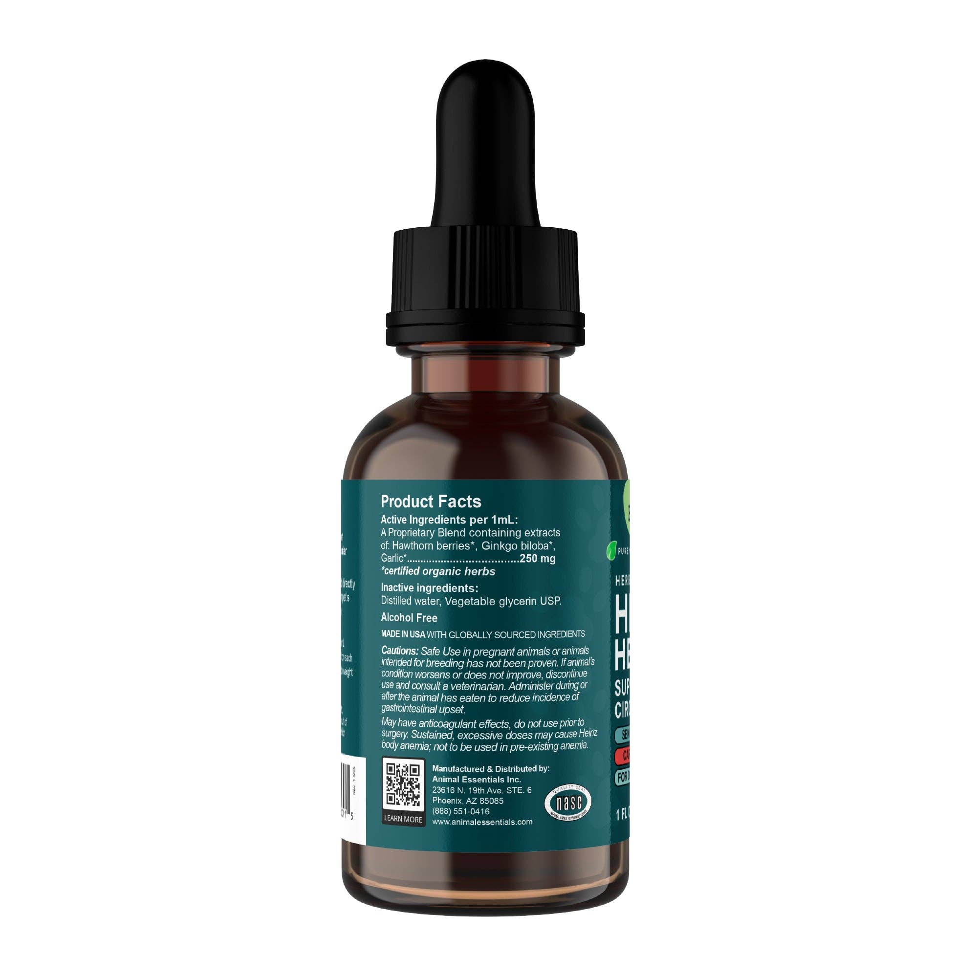 Heart Health Herbal Tonic Blend | Supports Cardiovascular Function