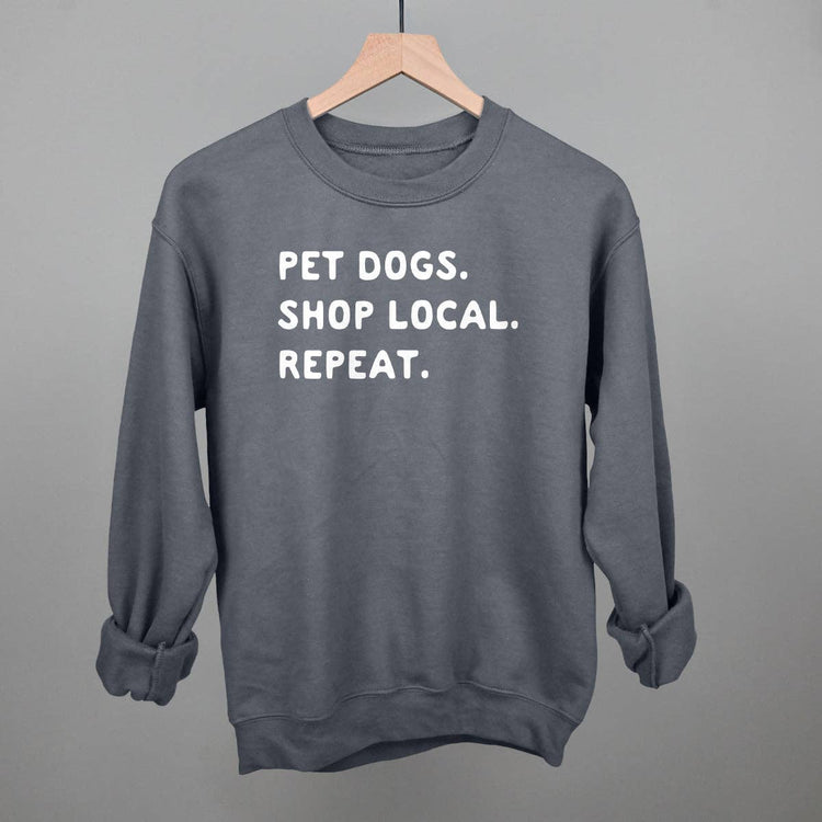 Ivy + Cloth Pet Dogs, Shop Local, Repeat T-Shirt