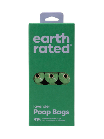 Earth Rated Lavender-Scented Dog Poop Bags – 315 Count