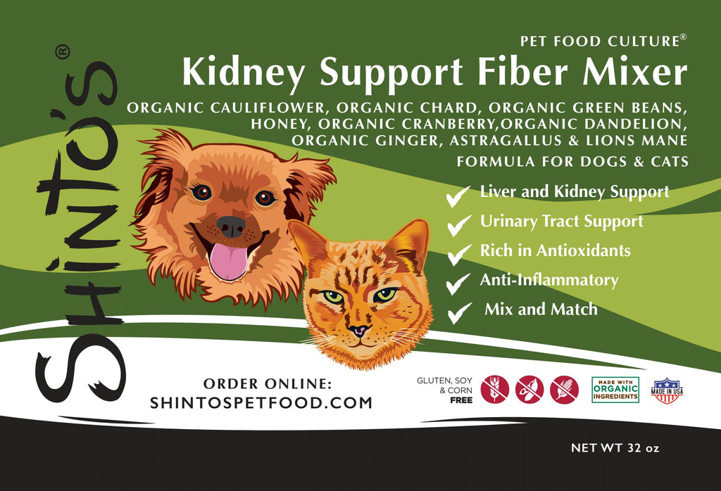 Shinto’s Kidney Support Fiber Mixer for Dogs & Cats