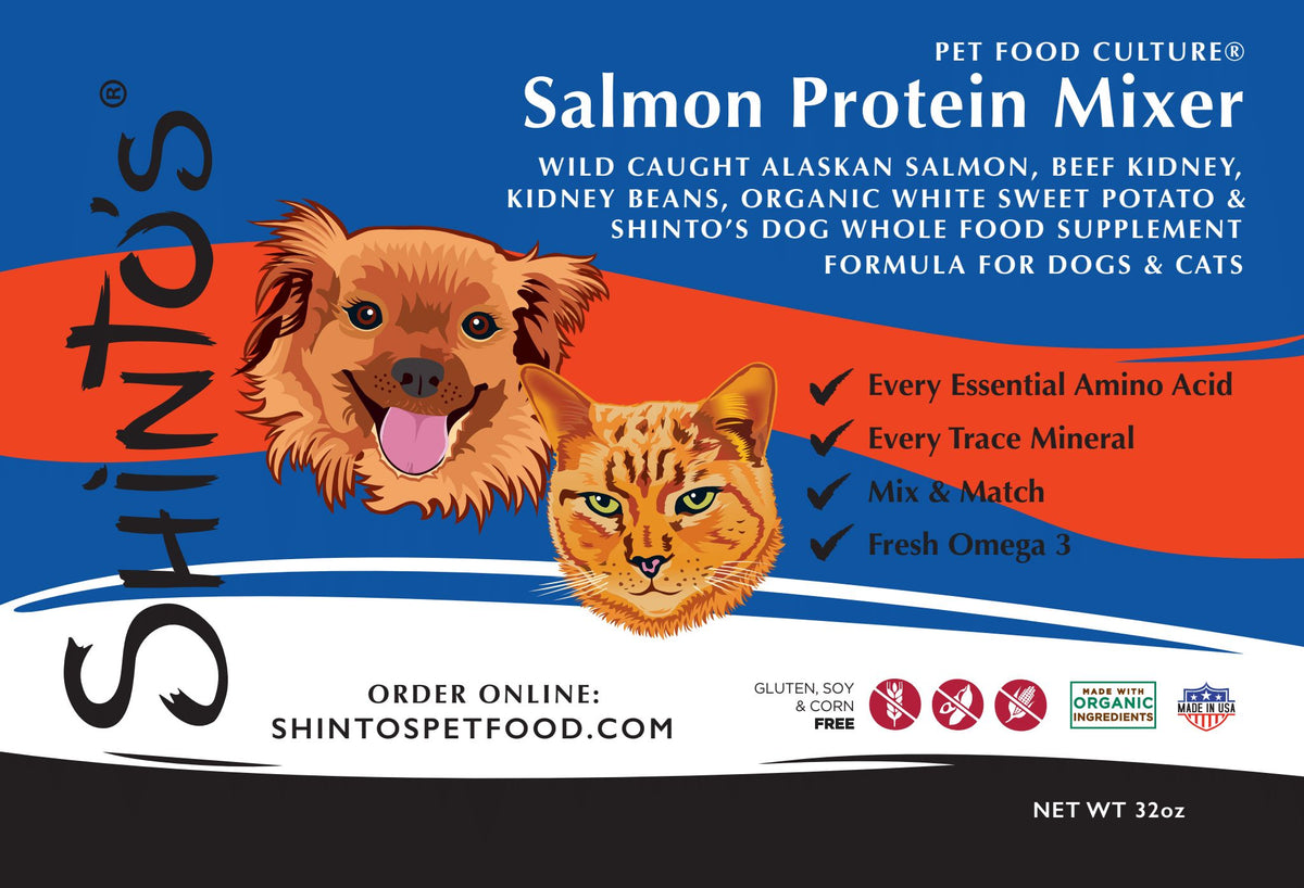 Shinto’s Wild-Caught Salmon Protein Mixer – 32 oz