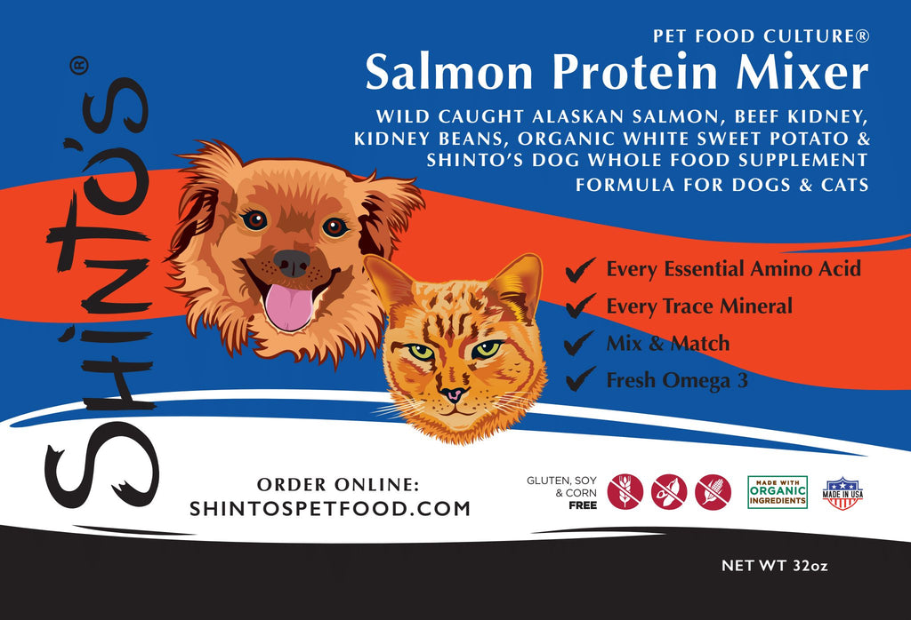 Shinto’s Wild-Caught Salmon Protein Mixer – 32 oz