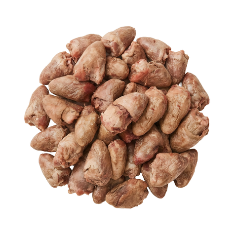 Freeze Dried Chicken Heart - 1lbs Bulk