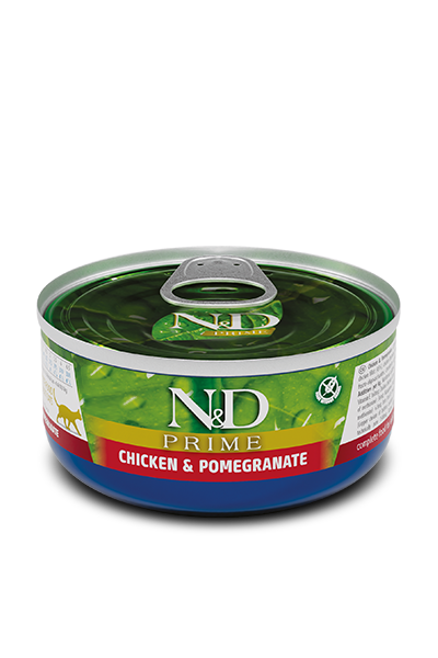 N&D Chicken & Pomegranate Canned Food for Cats