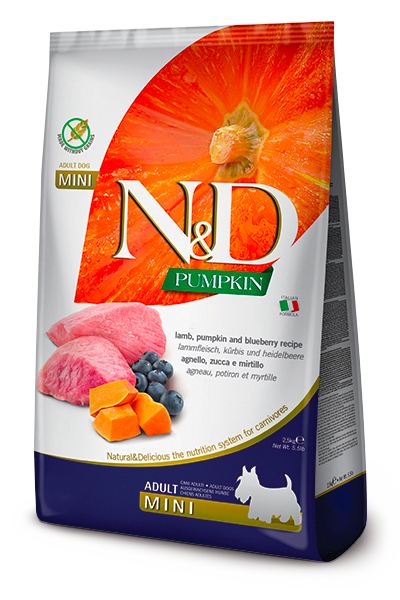 N&D - Lamb, Pumpkin & Blueberry for Adult Mini Dogs