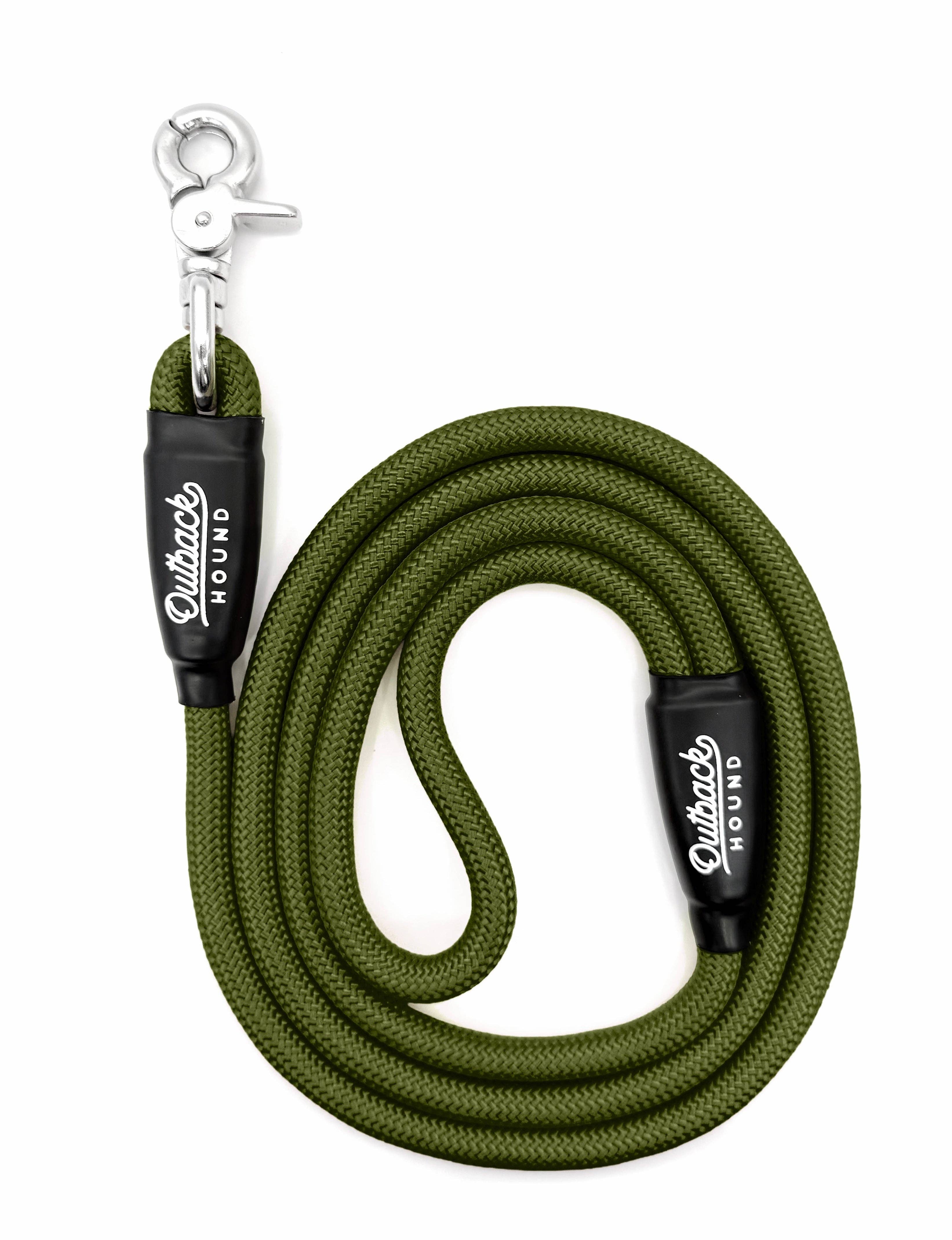 Moss Green Everyday Dog Leash