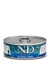 Farmina N&D Ocean Cod, Shrimp & Pumpkin Kitten Food – 2.5 oz