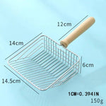 Pet Food Culture Stainless Steel Cat Litter Scoop