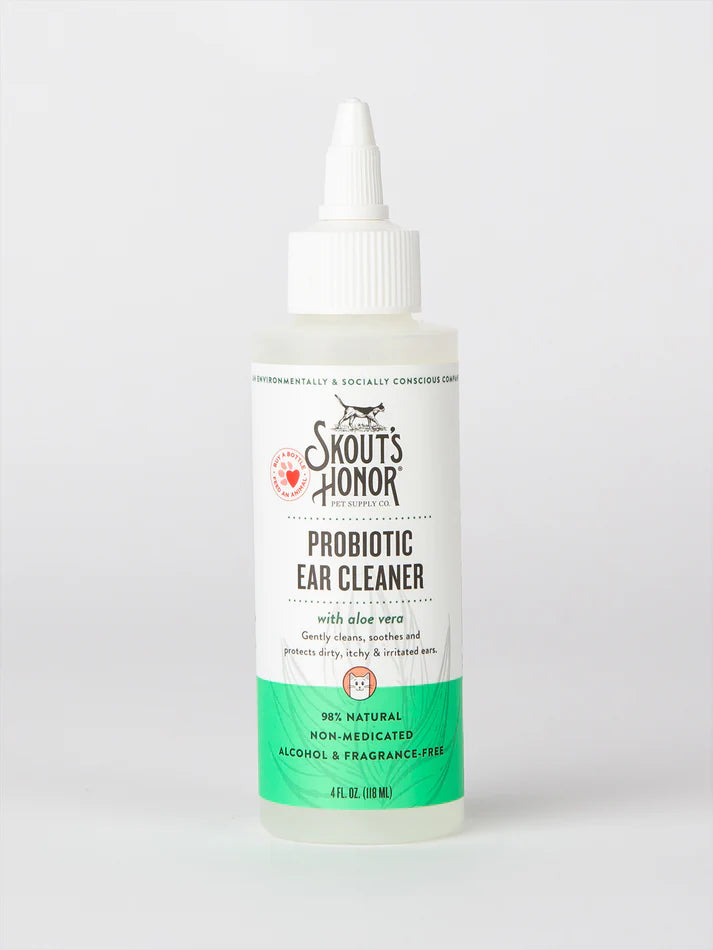 Skout's Honor Cat Probiotic Ear Cleaner – Gentle & Effective Ear Care