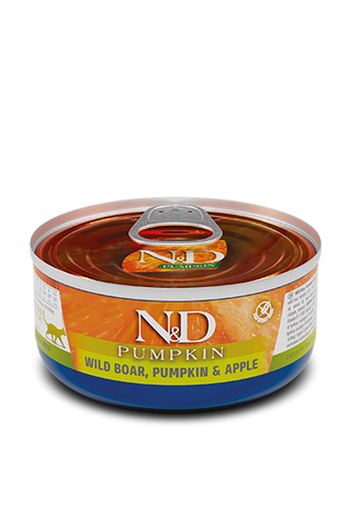 Farmina N&D Pumpkin - Wild Boar, Pumpkin & Apple Recipe for Cats - 2.5oz