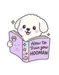 Train My Hooman Dog Sticker