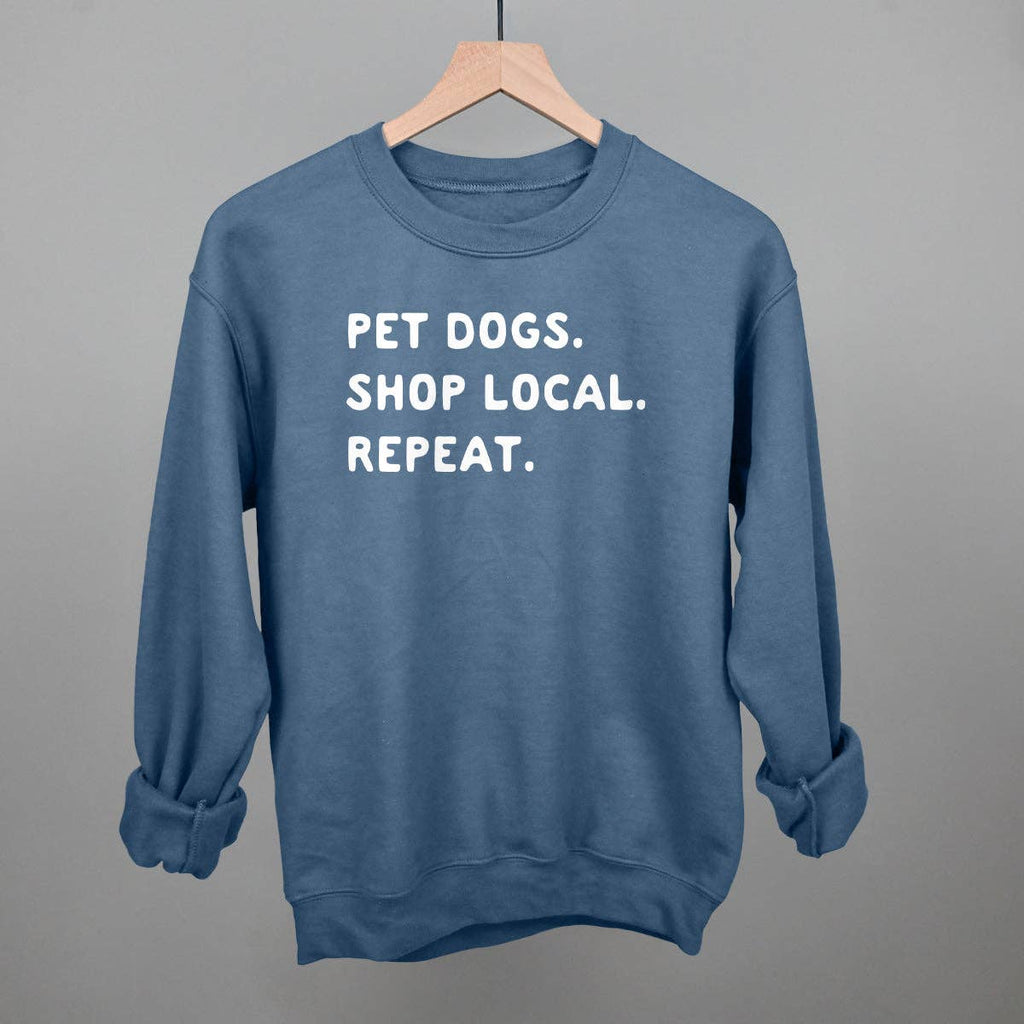 Ivy + Cloth Pet Dogs, Shop Local, Repeat T-Shirt