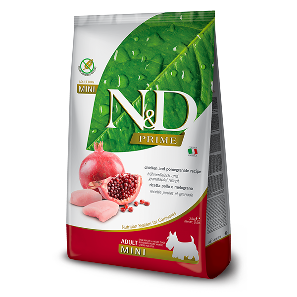 Farmina N&D Prime Chicken & Pomegranate Dry Dog Food – Adult Mini