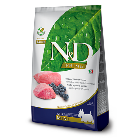 Farmina N&D Prime Lamb & Blueberry Adult Mini Dog Food