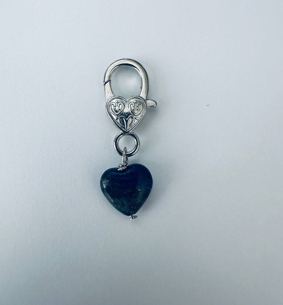 Crystal Pet Love Pet Pendant - Lapis Heart