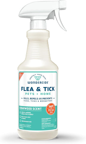 Wondercide Cedarwood Flea, Tick & Mosquito Spray – 16 oz