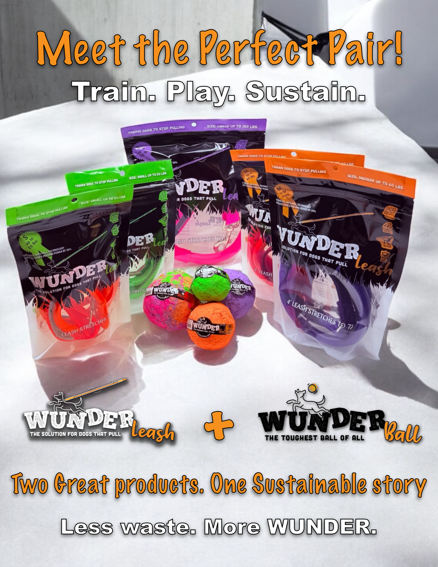 WUNDERball XL Dog Toy Refill – 12 Pack