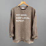 Ivy + Cloth Pet Dogs, Shop Local, Repeat T-Shirt