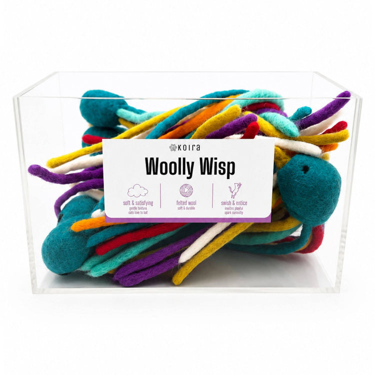 Koira Woolly Wisp Felt Cat Toys