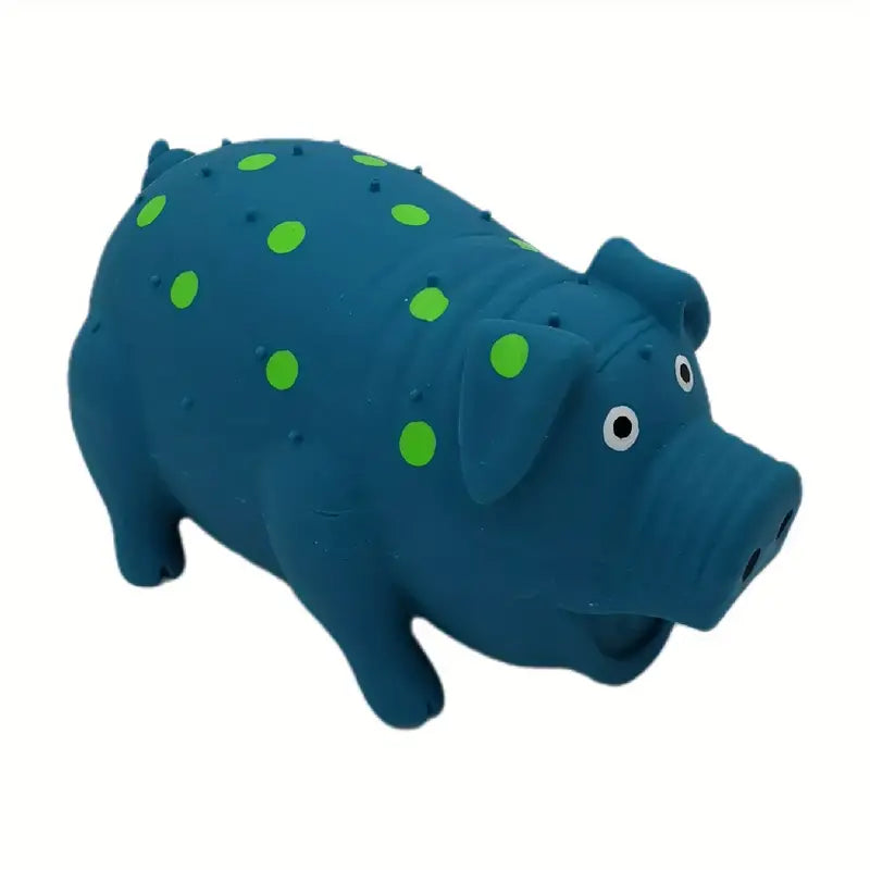 Rubber Pig Dog Toy