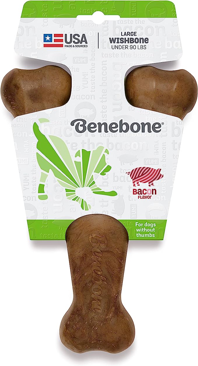 Benebone Wishbone Bacon Flavor